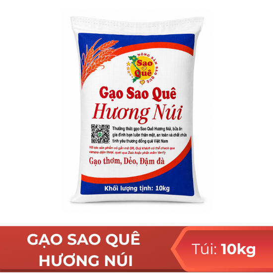 Gạo Sao Quê Hương Núi - 10kg