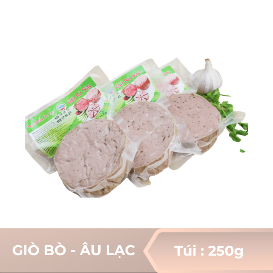 Giò bò Âu Lạc - túi 250g