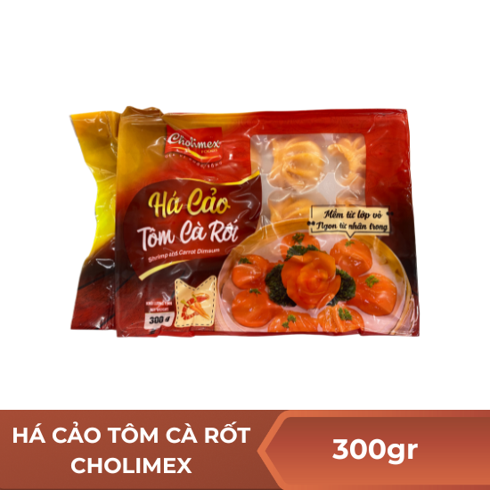 Há cảo tôm cà rốt Cholimex - 300g 