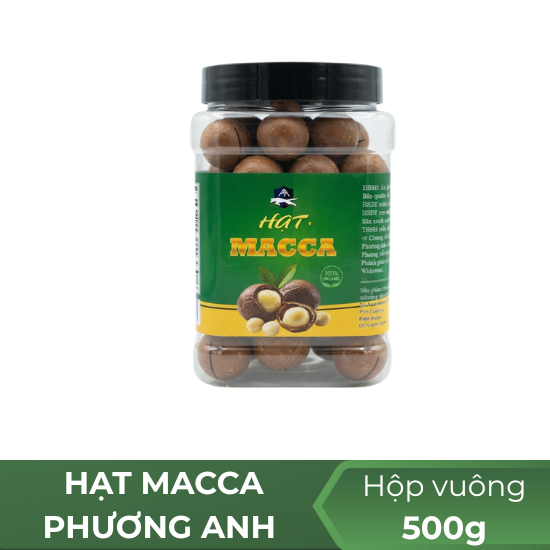 Hạt maca Phương Anh - Hộp vuông 500g
