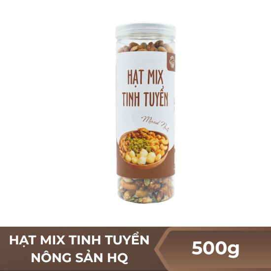 Hạt mix tinh tuyển Nông Sản Hương Quê - Hộp 500g