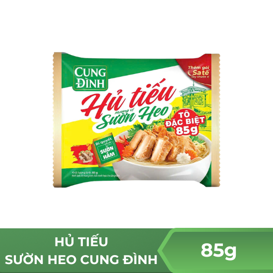Hủ tiếu hương vị sườn heo cung đình - 85g