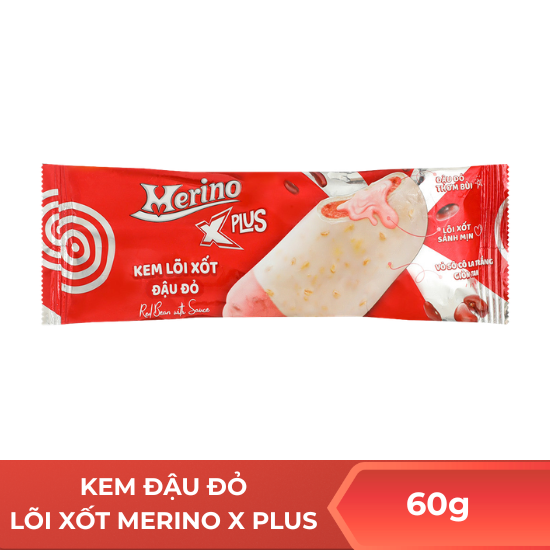 Kem đậu đỏ lõi xốt merino X plus - 60g
