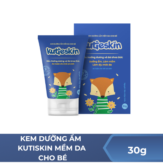 Kem Dưỡng Ẩm Kutieskin Mềm Da Cho Bé - 30g