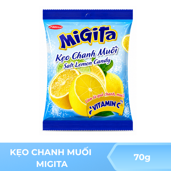 Kẹo chanh muối Migita - 70g