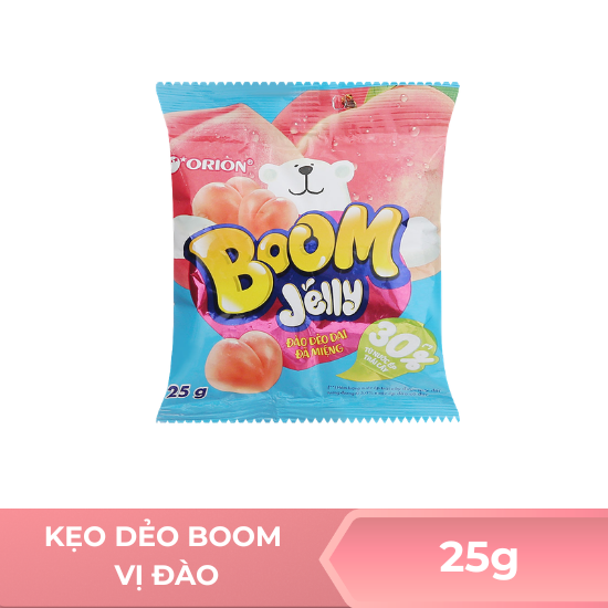 Kẹo dẻo vị đào Orion Boom Jelly - 25g