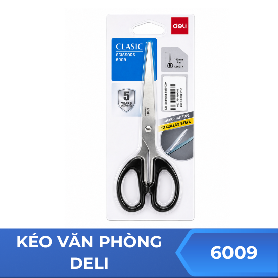 Kéo văn phòng Deli 6009