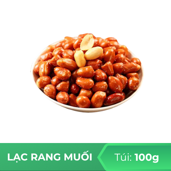 Lạc rang muối - túi 100g