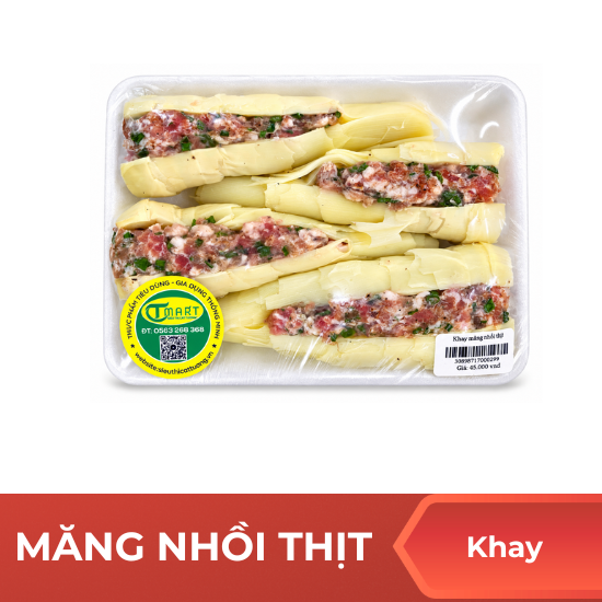 Măng nhồi thịt - Khay