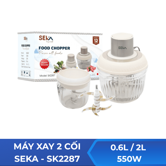 Máy xay 2 cối Seka - SK2287