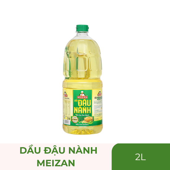 Dầu đậu nành Meizan - chai 2 lít