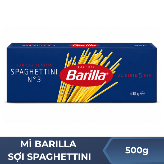 Mì Barilla sợi Spaghettini  - 500g