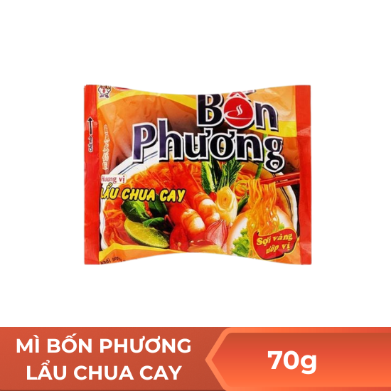 Mì bốn phương lẩu chua cay - 80g