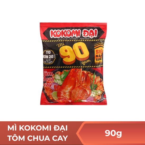Mì kokomi đại tôm chua cay - 90g