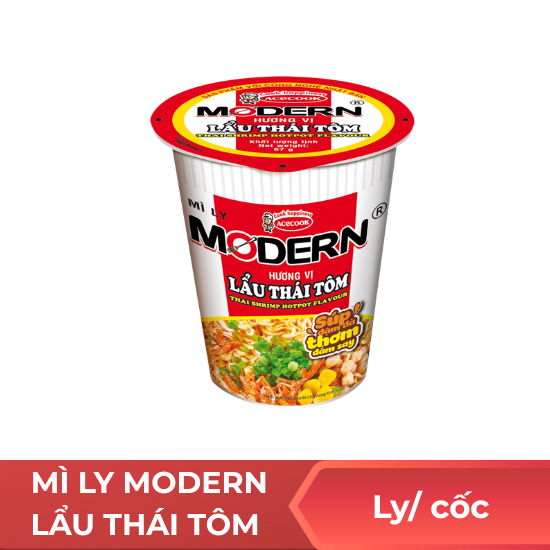 Mì ly Modern lẩu thái tôm - ly