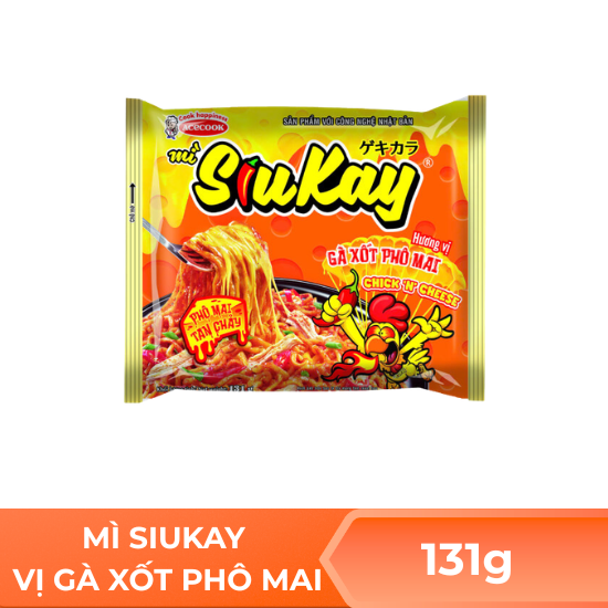 Mì Siukay vị xốt gà phô mai - 131g