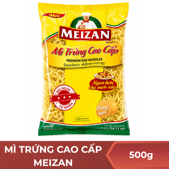 Mì trứng cao cấp Meizan - 500g