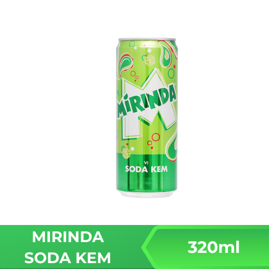 Mirinda soda kem -  lon 320ml 
