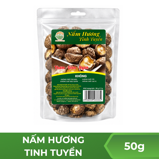 Nấm hương tinh tuyển - 50g