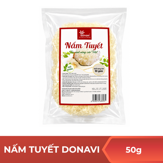 Nấm tuyết Donavi - 50g