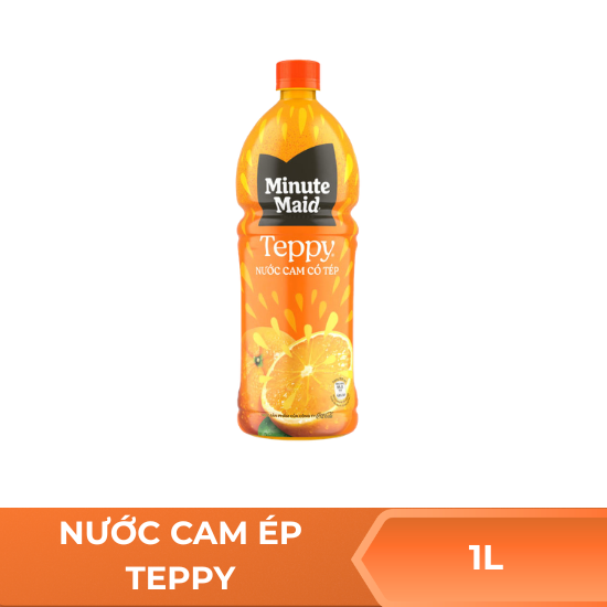 Nước cam ép teppy - 1L