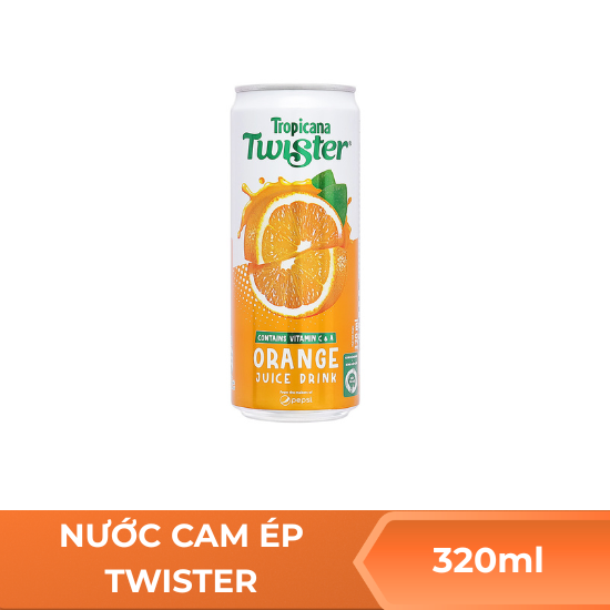 Nước cam ép twister - 320ml