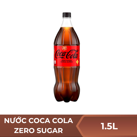 Coca Cola zero sugar (không đường) 1.5L