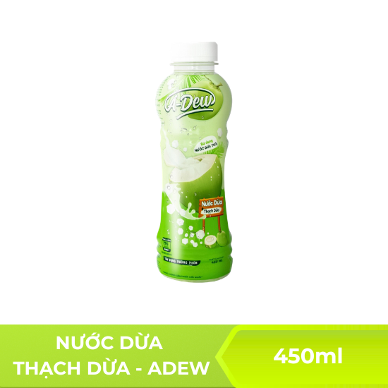 Nước dừa thạch dừa  Adew 450ml