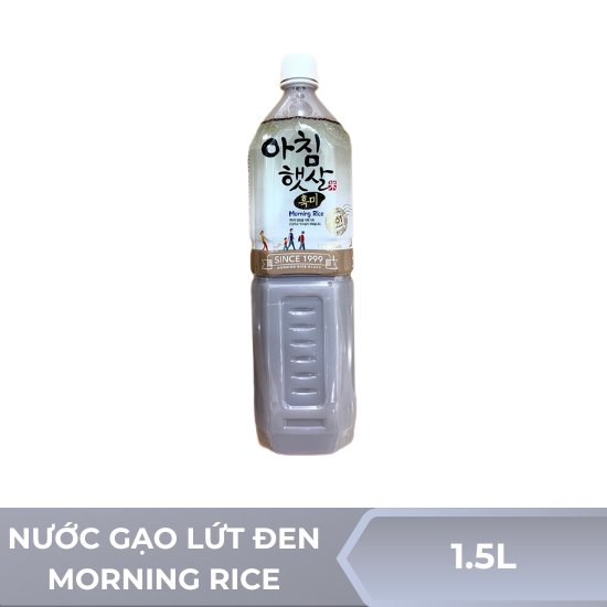 Nước gạo lứt đen Morning rice 1.5L