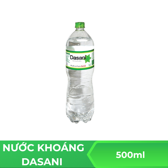 Nước khoáng Dasani - chai 1.5L