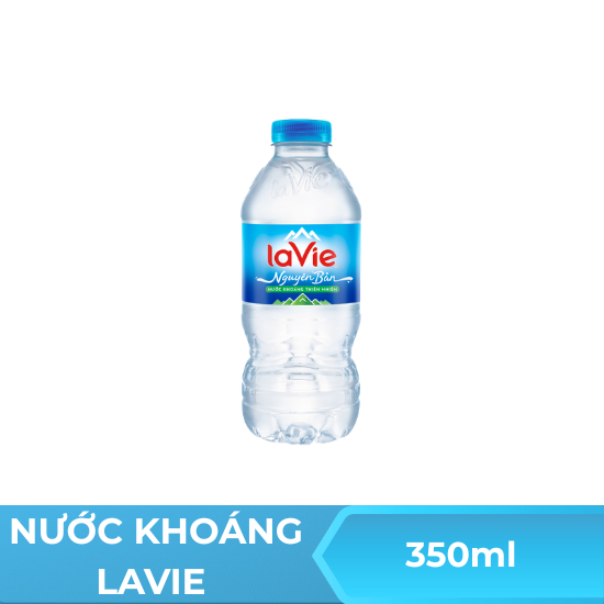 Nước khoáng lavie - chai 350ml