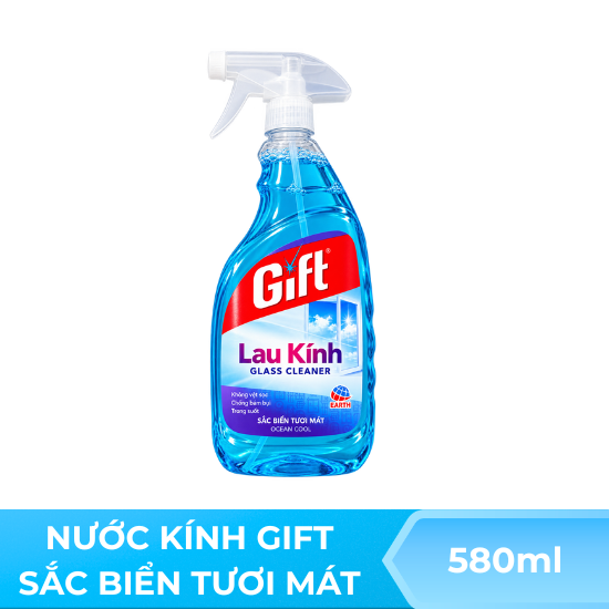 Nước lau kính Gift sắc biển tươi mát  - 580ml