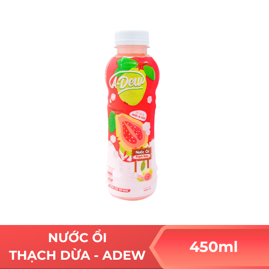 Nước ổi thạch dừa  Adew 450ml