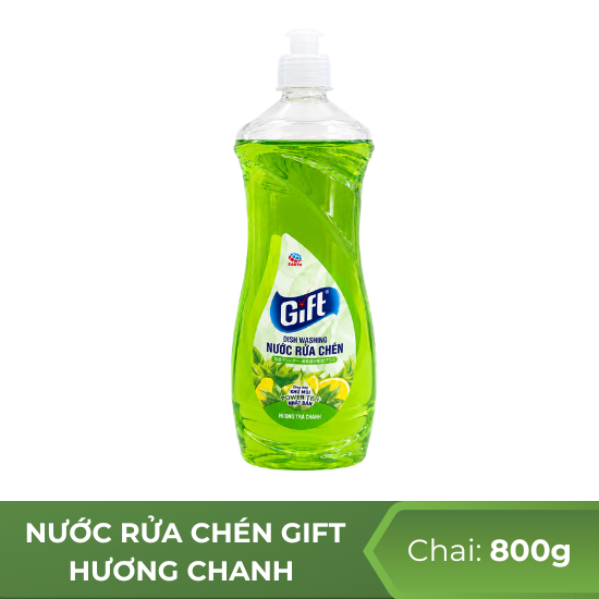Nước rửa chén Gift hương chanh - Chai 800ml