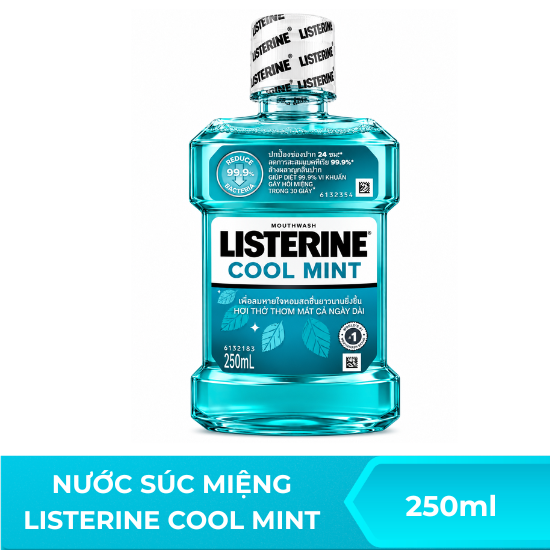 Nước súc miệng Listerine cool mint - 250ml