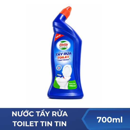 Nước tẩy rửa toilet tin tin - 700ml