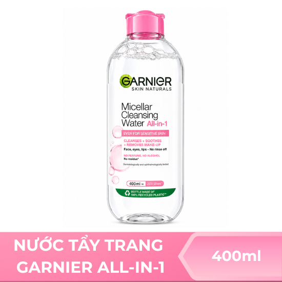 Nước tẩy trang Garnier All-in-1 -  400ml