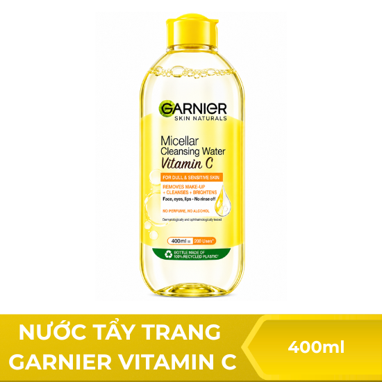 Nước tẩy trang Garnier vitamin C -  400ml