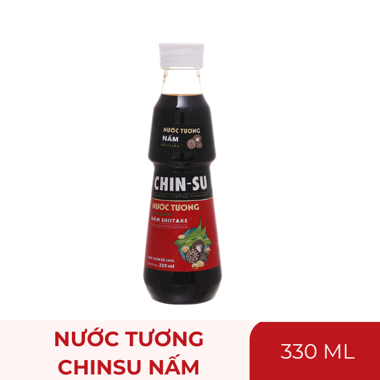 Nước tương Chinsu nấm - chai 330ml