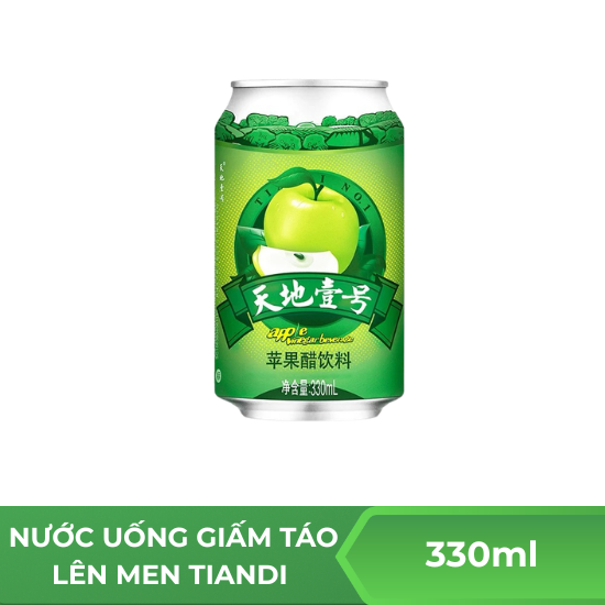 Nước uống giấm táo lên men TianDi - 330ml
