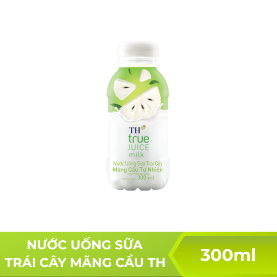 Nước uống sữa trái cây mãng cầu TH true JUICE milk- 300ml