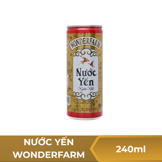 Nước yến wonderfarm - 240ml