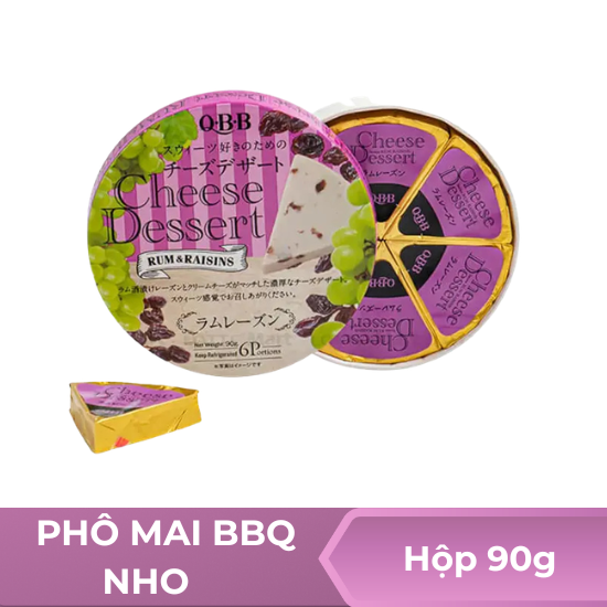 Phô mai QBB nho - hộp 90g