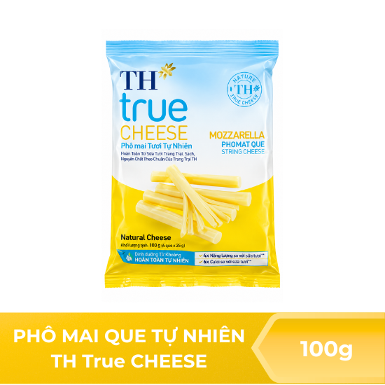 Phô mai que tự nhiên TH TrueCheese - 100g
