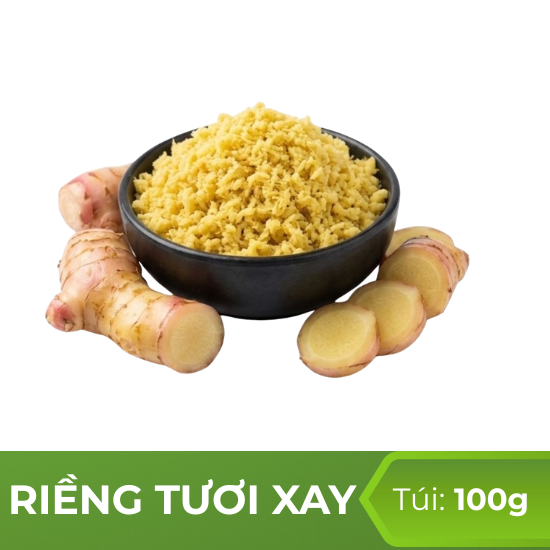 Riềng tươi xay - túi 100g