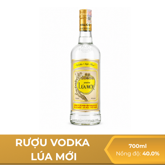 Rượu Vodka lúa mới 40% Vol - 700ml