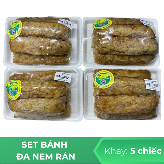 Set bánh đa nem rán - khay 5 chiếc