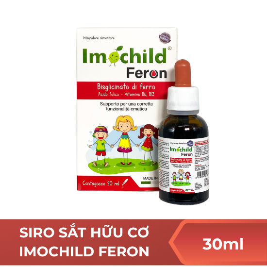 Siro sắt hữu cơ Imochild Feron - 30ml