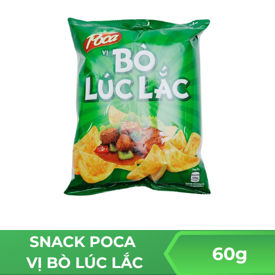 Snack Poca vị bò lúc lắc - 60g