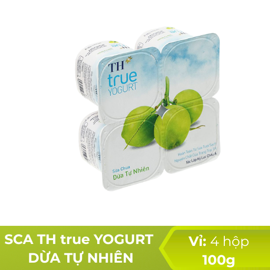 Sữa Chua Ăn TH true YOGURT dừa - 100g